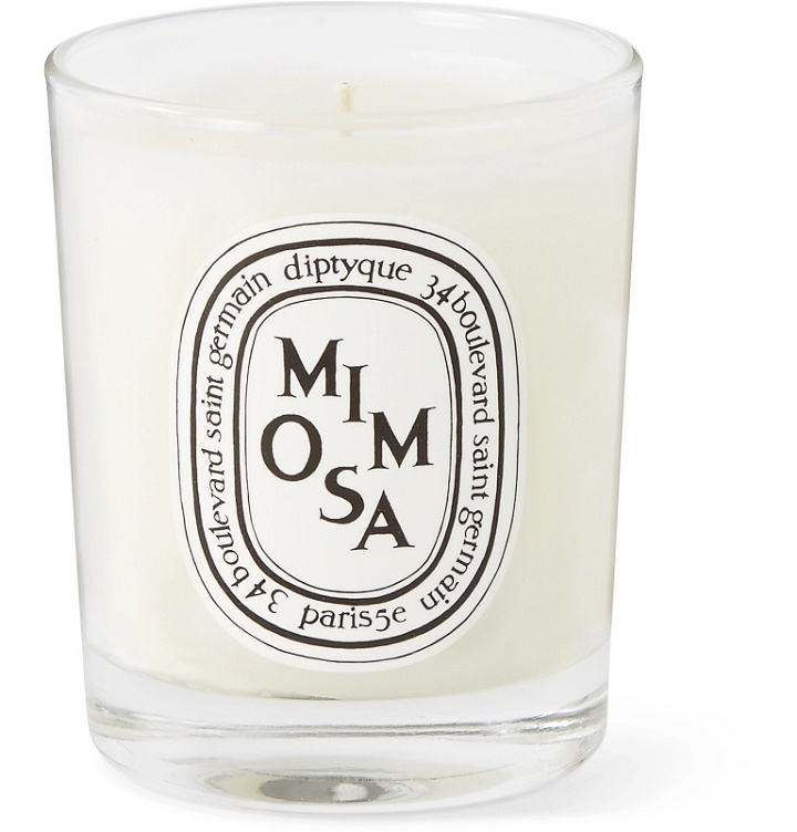Photo: Diptyque - Mimosa Scented Candle, 70g - Colorless