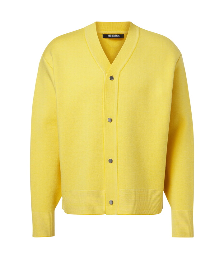 Photo: Jacquemus Doppio wool-blend cardigan