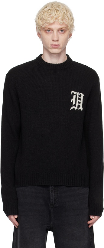 Photo: Han Kjobenhavn Black Intarsia Sweater