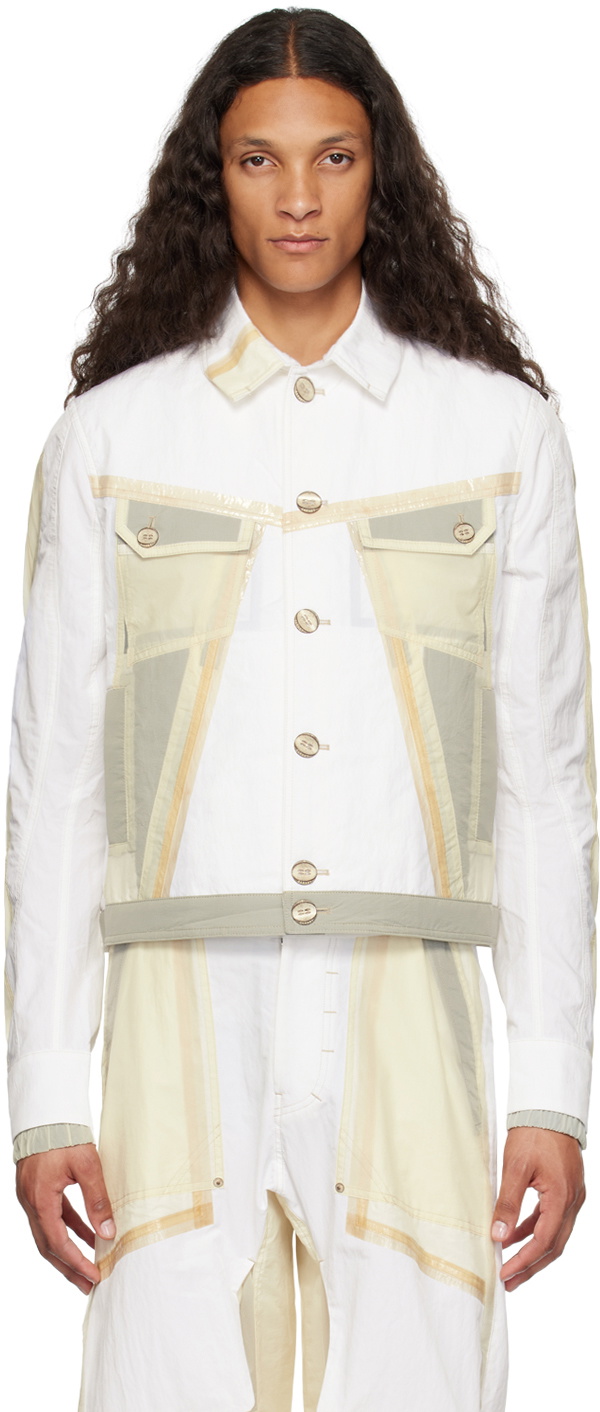 CARNET-ARCHIVE White Crustacean Jacket