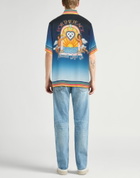 Casablanca Mens Shirt Midnight in Blue