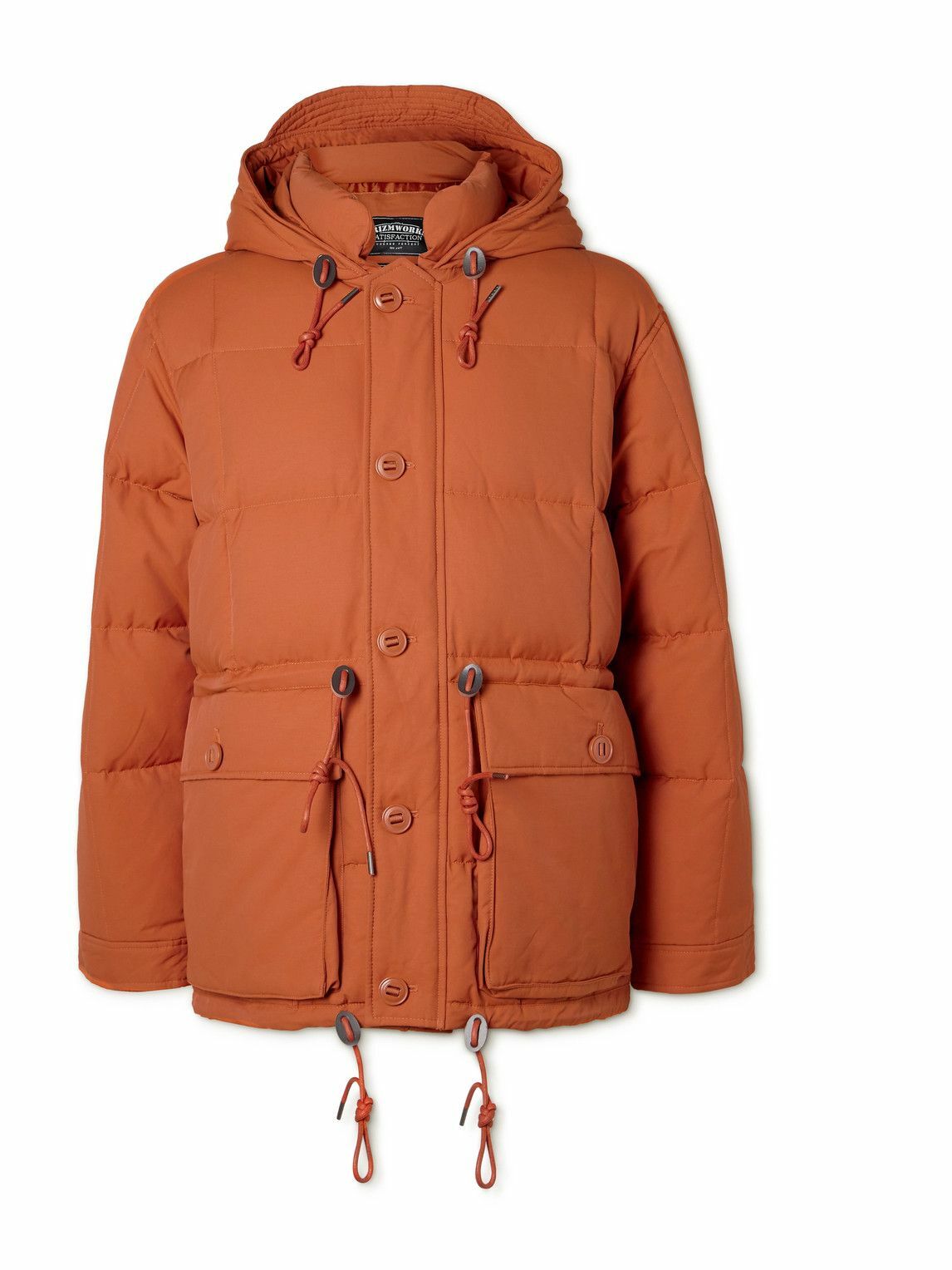 FrizmWORKS - Karakoram Quilted Cotton-Blend Hooded Down Jacket