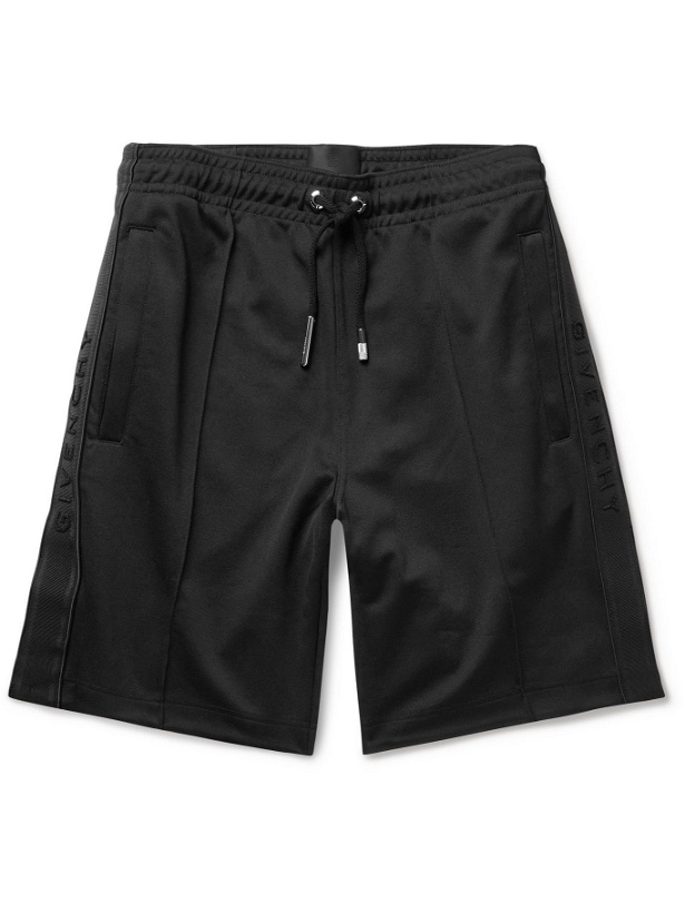 Photo: GIVENCHY - Jersey Drawstring Shorts - Black
