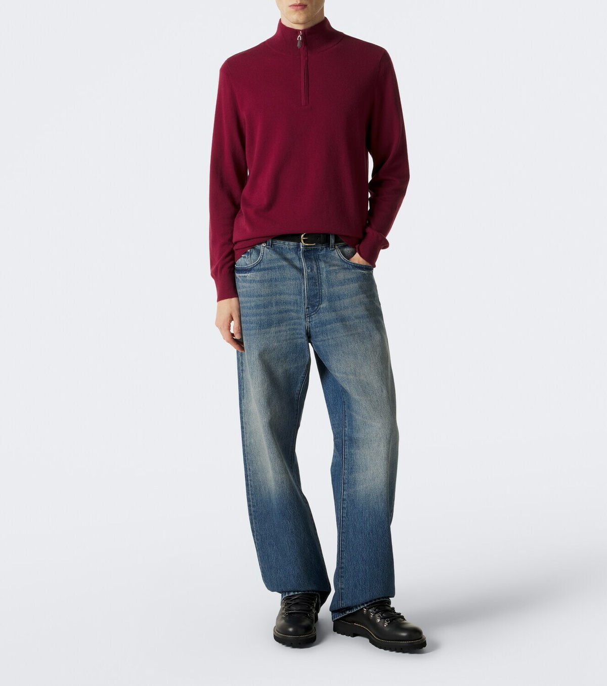 Arch4 Mr Fenchurch cashmere half-zip sweater