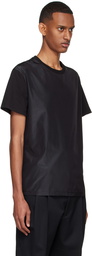 Valentino Black Cotton T-Shirt