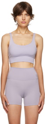 HÉROS Gray 'The Crop' Top