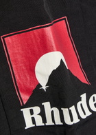 Rhude Moonlight Print Nylon Shorts Black