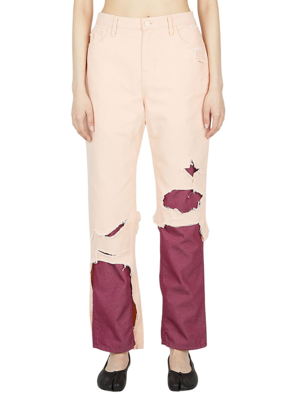 Photo: Raf Simons Distressed Jeans