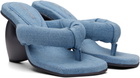 YUME YUME Blue Love Mule Sandals