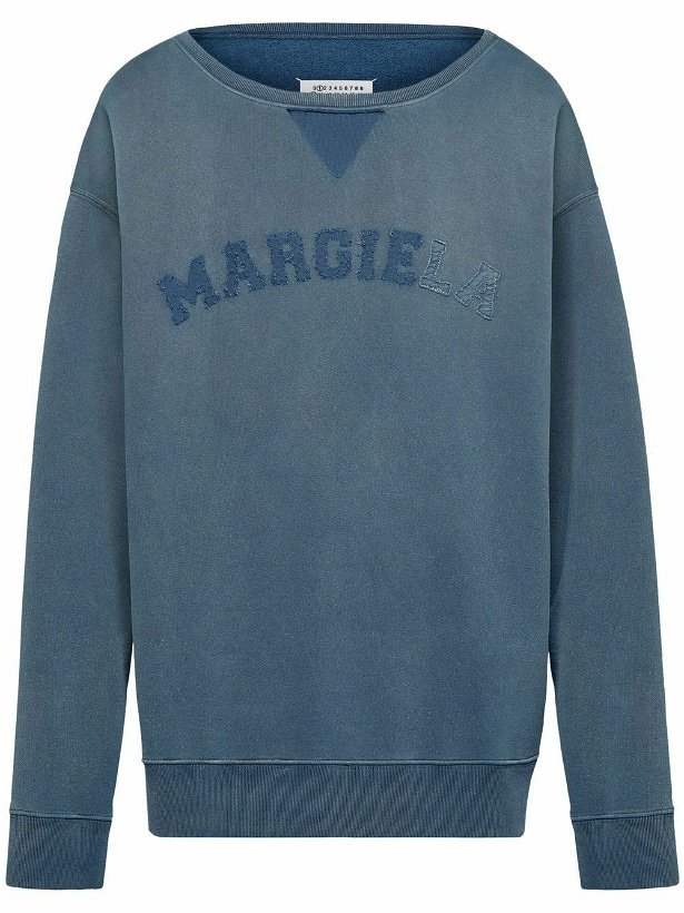 Photo: MAISON MARGIELA - Logo Cotton Sweatshirt