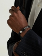 John Hardy - Braided Leather and Sterling Silver Bracelet - Black