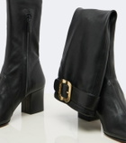 Miu Miu Leather knee-high boots