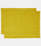 Once Milano Set of 2 linen placemats
