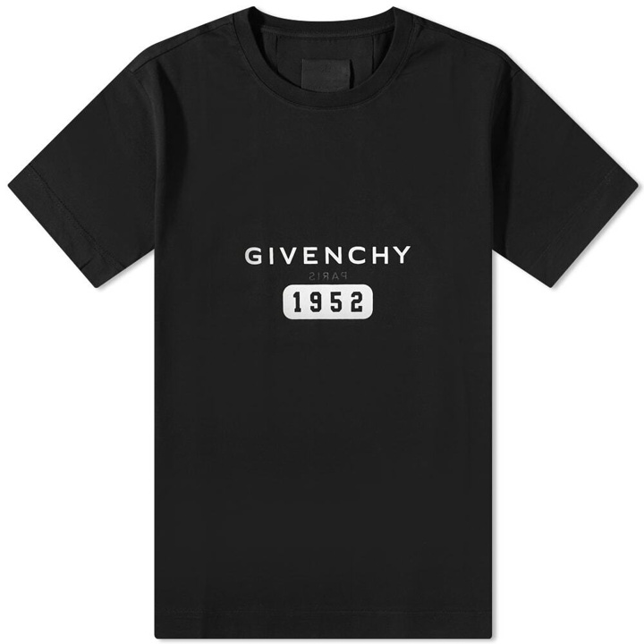 Photo: Givenchy Men's 1952 Reverse Logo T-Shirt in Black