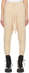 Boss BeigeWool Lounge Pants