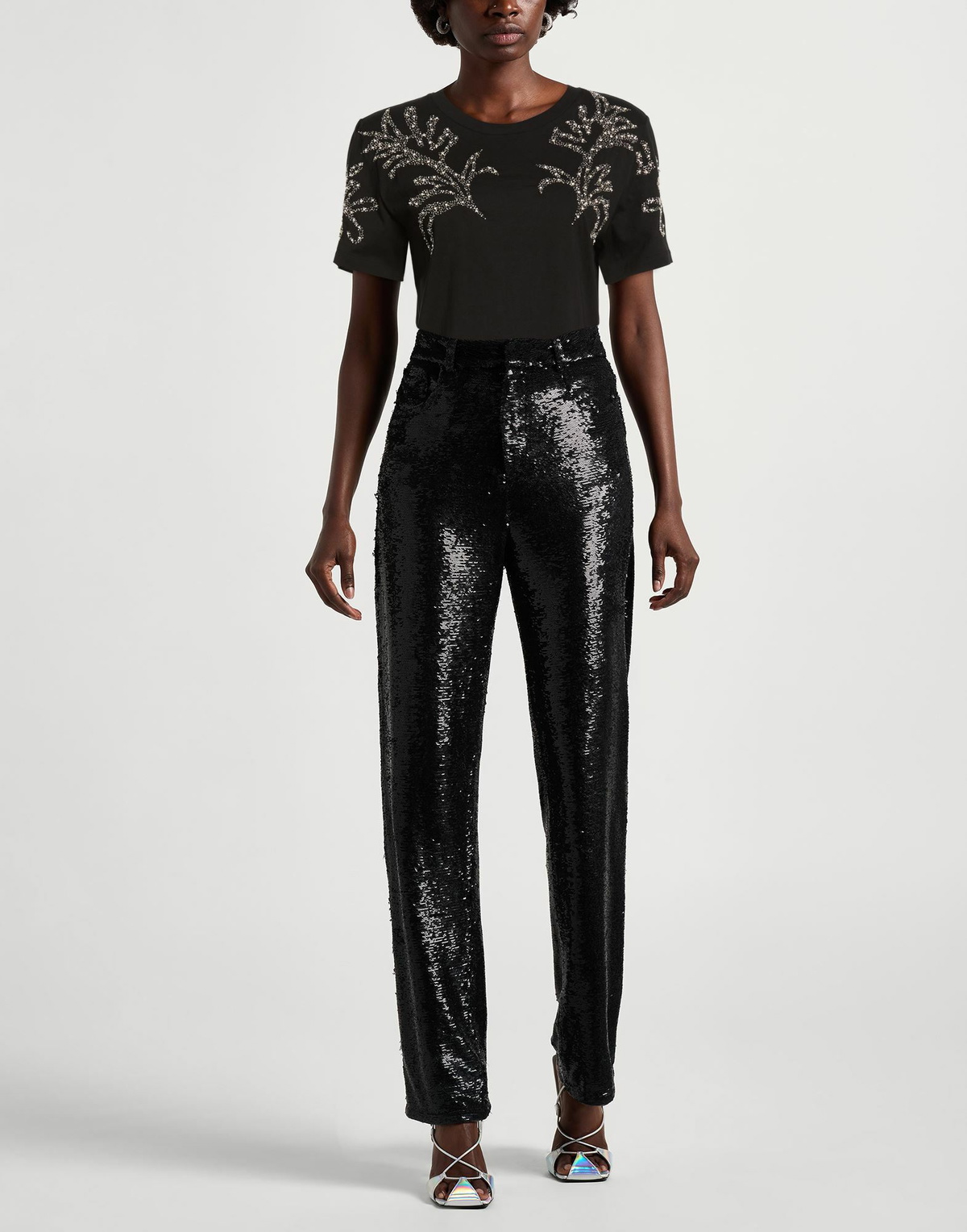 Sandro Womens T-shirt in Black