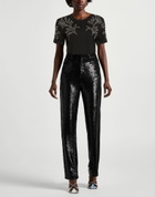 Sandro Womens T-shirt in Black