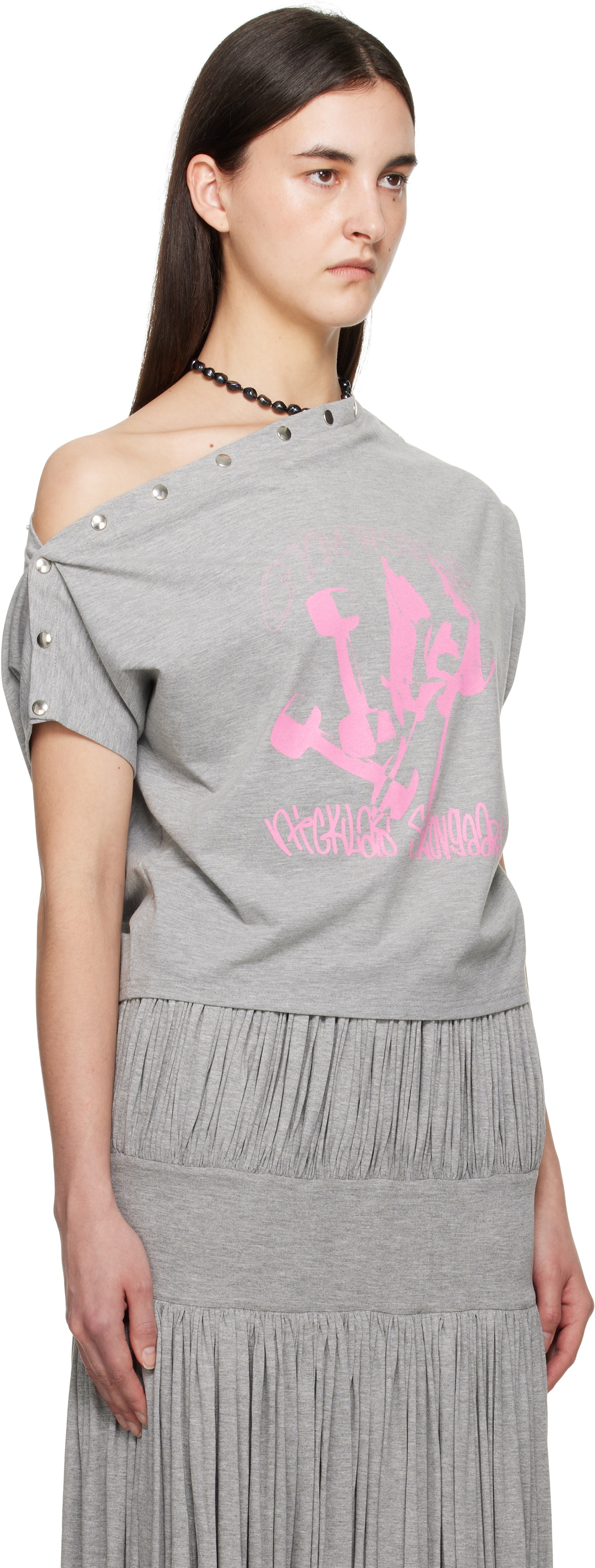 Nicklas Skovgaard Gray Birtha T-shirt