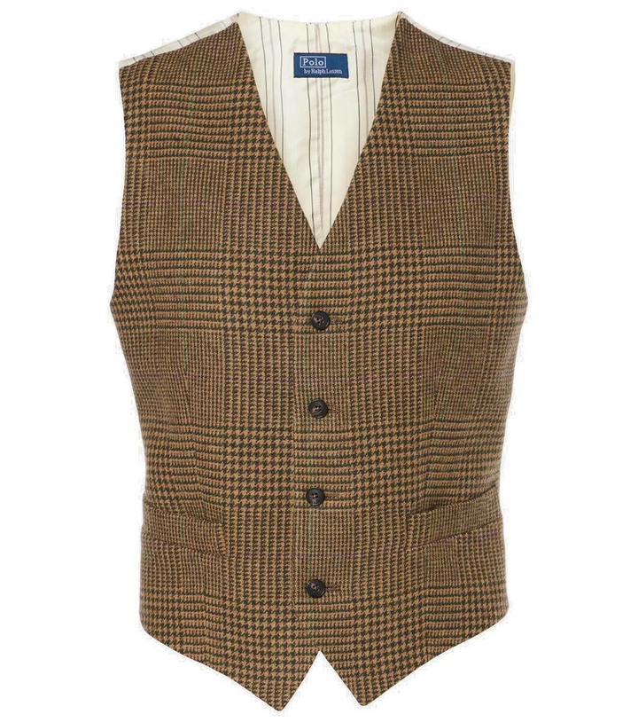 Photo: Polo Ralph Lauren Wool-blend tweed vest