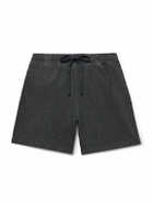 James Perse - Loopback Cotton-Jersey Drawstring Shorts - Gray