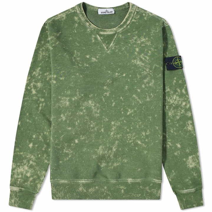 Photo: Stone Island Off Dyed Crew Neck Sweat