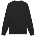 Neighborhood Men's Long Sleeve Classic Mock Neck T-Shirt in Black