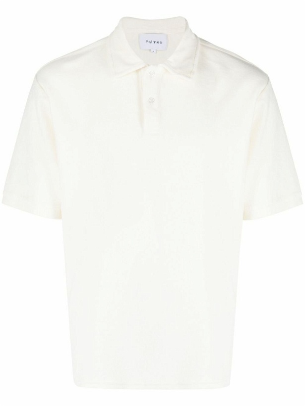 Photo: PALMES - Organic Cotton Pique Short Sleeve Polo Shirt
