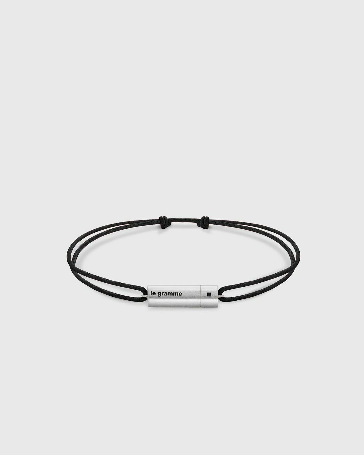 5G CABLE BLACK CORD BRACELET