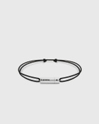 5G CABLE BLACK CORD BRACELET