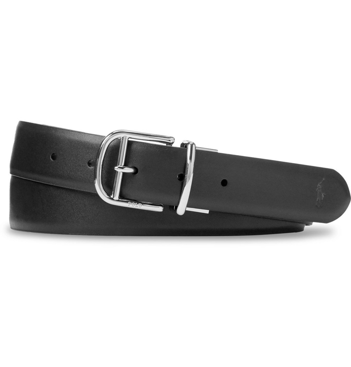 Photo: Polo Ralph Lauren - 3cm Reversible Leather Belt - Black