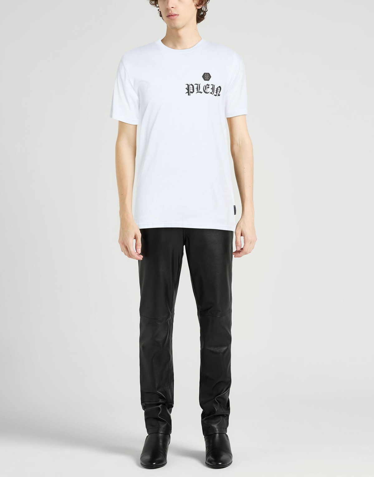 Philipp Plein Mens T-shirt in White
