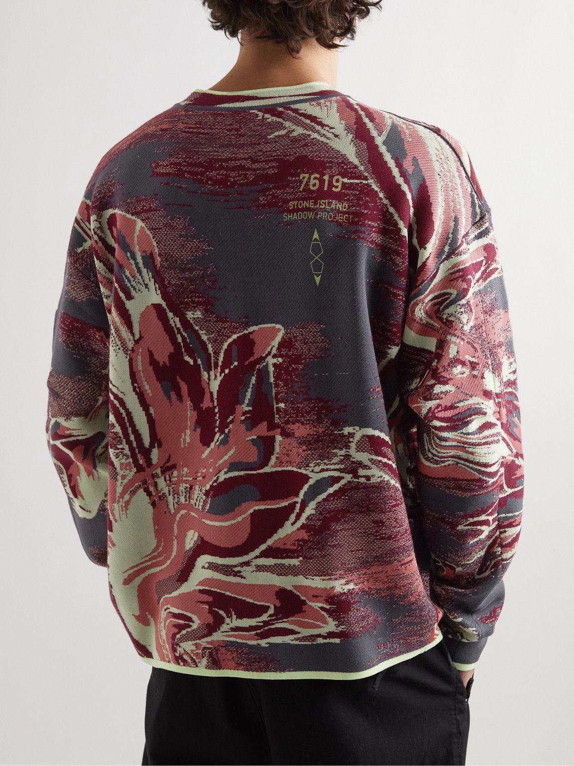 Stone Island Shadow Project - Logo-Appliquéd Cotton-Blend Jacquard