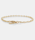 Jade Trau Small Sophisticate Line 18kt gold bracelet with diamonds