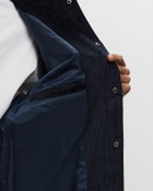 ølåf Corduroy Coach Jacket Blue Overshirts