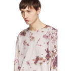 Eckhaus Latta Grey Dirty Dye Lapped Long Sleeve T-Shirt