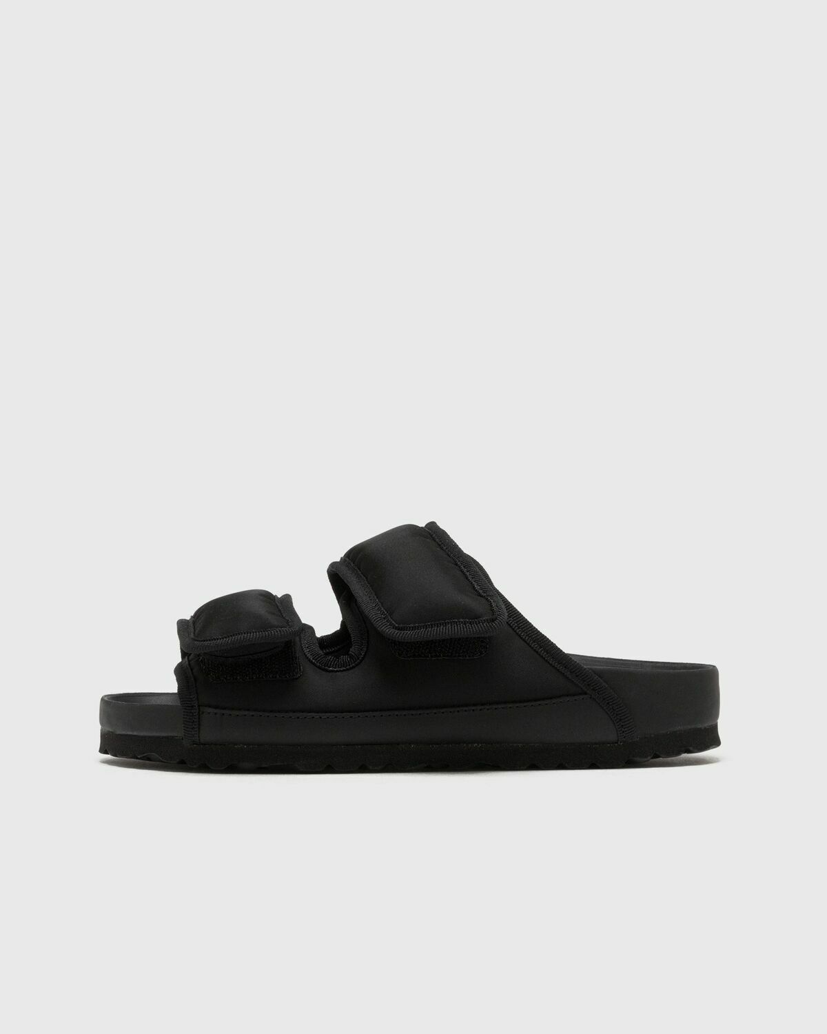 Birkenstock 1774 Arizona CosNy EXQ SYN Black Womens Sandals & Slide