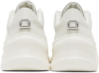 Wooyoungmi White Paneled Sneakers