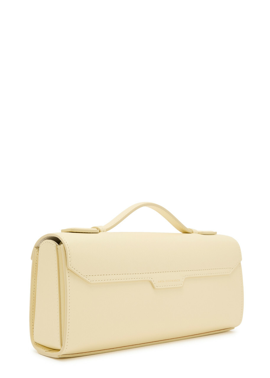 Anya Hindmarch Mortimer Leather Clutch - Yellow Light - One Size