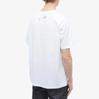 Balmain x Evian T-Shirt in White/Multi