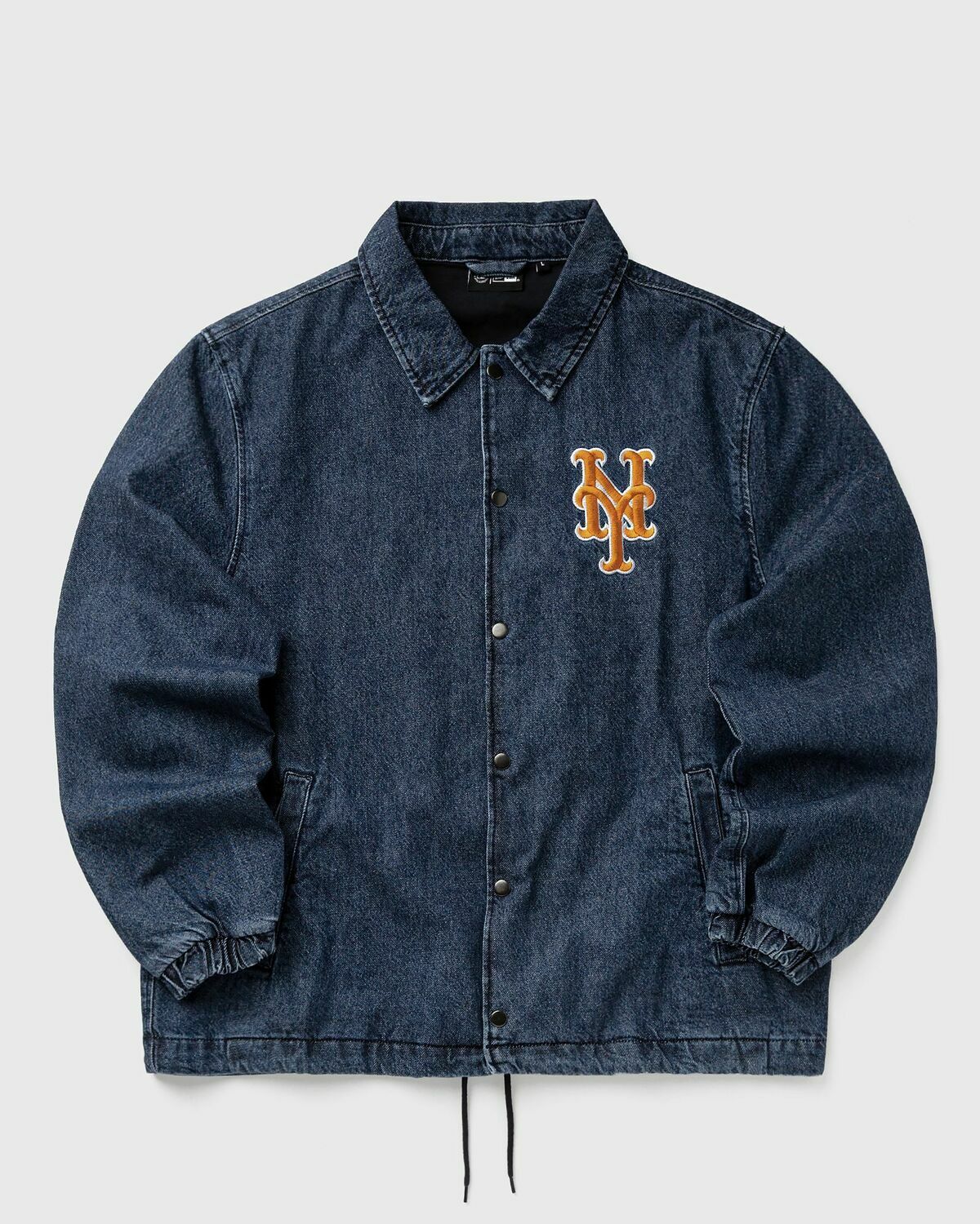 New Era MLB DENIM COACHES JCKT New York Mets Blue Mens Overshirt