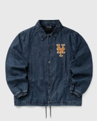 New Era MLB DENIM COACHES JCKT New York Mets Blue Mens Overshirt