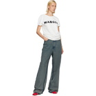 MM6 Maison Margiela Blue 5-Pocket Jeans