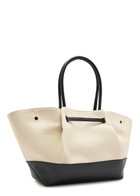 Demellier The New York Grained Leather Tote bag - Black And White - One Size