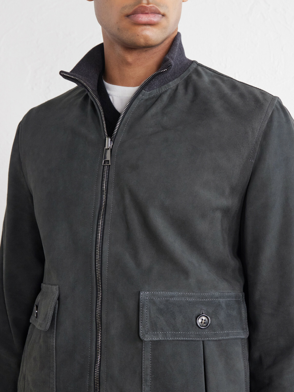 Valstar - Reversible Suede Jacket - Black