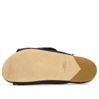 Visvim Men's Christo Shaman Folk Sandal in Black