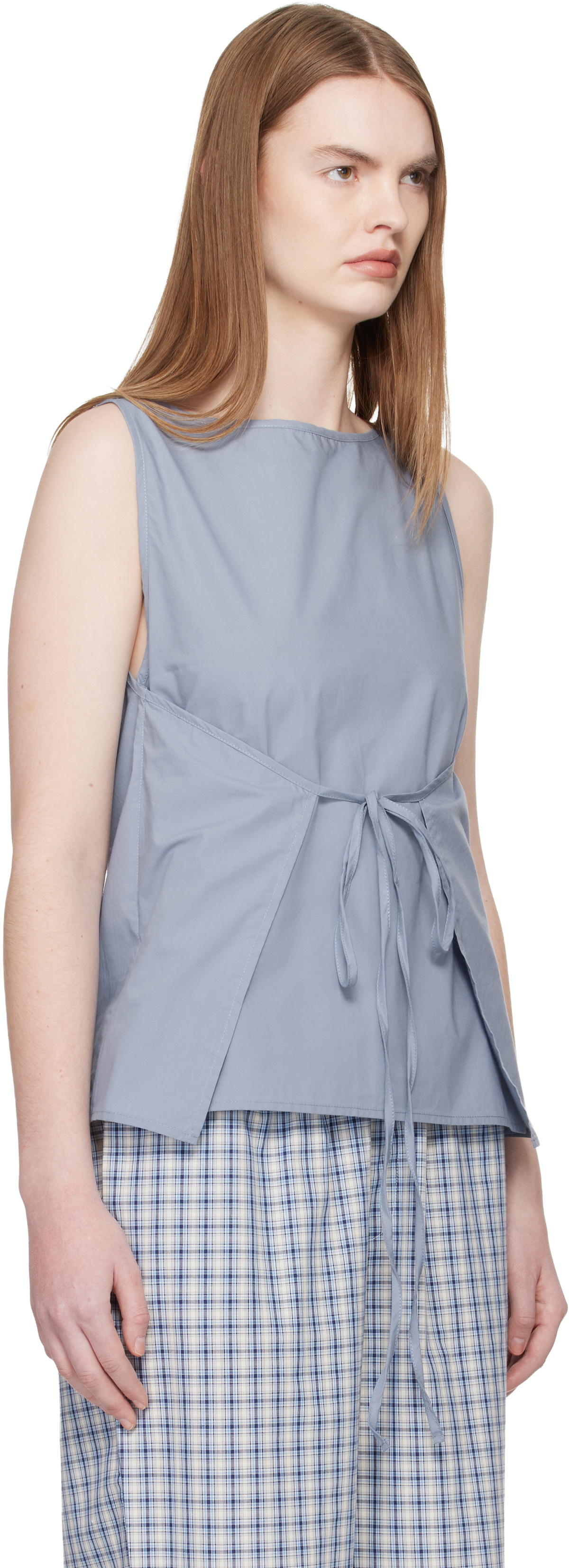 Baserange Blue Decti Tank Top