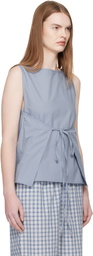 Baserange Blue Decti Tank Top