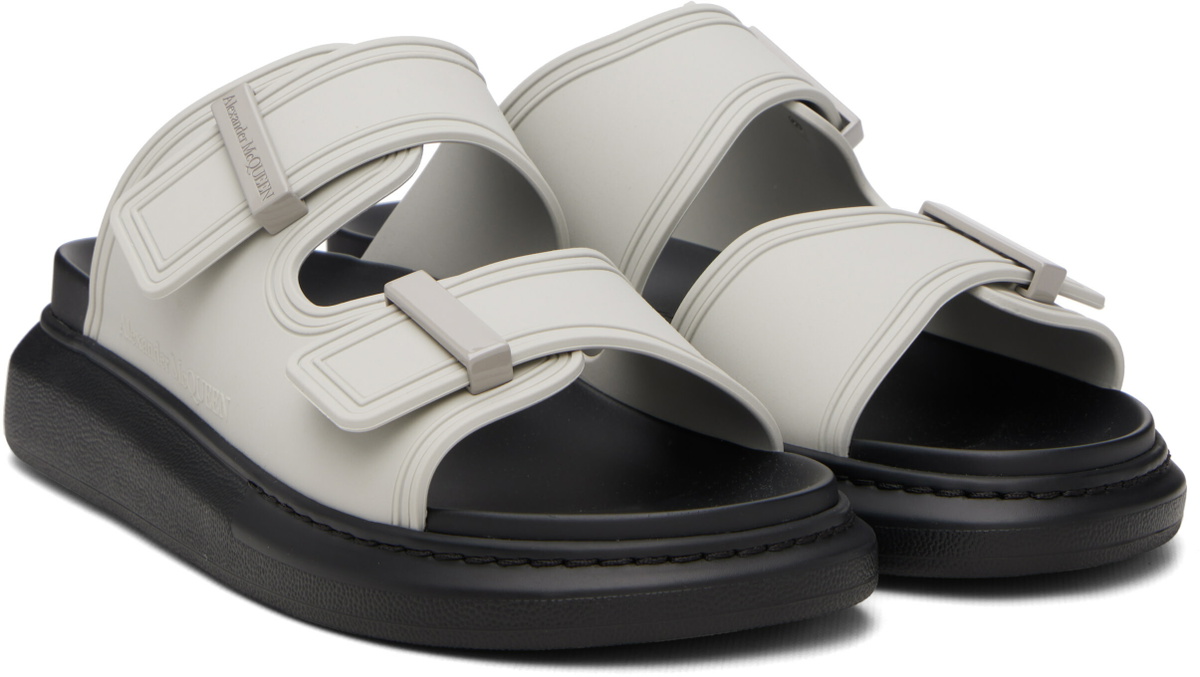 McQueen Gray Hybrid Slides