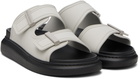 McQueen Gray Hybrid Slides