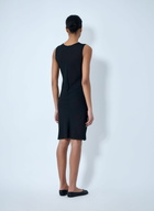 RIER Sleeveless Mesh Midi Dress